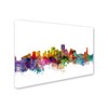 Trademark Fine Art Michael Tompsett 'New Orleans Louisiana Skyline' Canvas Art, 30x47 MT0571-C3047GG